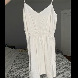 White Linen Blend dress - J.Crew - Never Worn - Size S